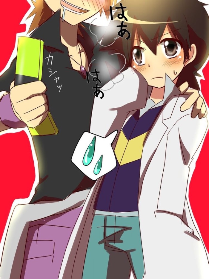 pokemon //Shigeru x satoshi// Pokemon //Shigeru X Satoshi//